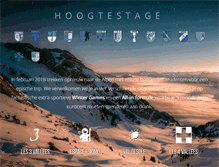 Tablet Screenshot of hoogtestage.org